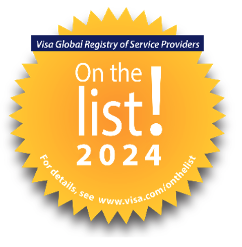 KUBRA is listed on the Visa Global Registry of Service Providers with PCI DSS 4.0 compliance.